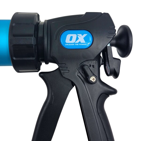 Ox Tools Pro Sealant Gun - Dual Thrust, 15" / 380mm, 20-Ounce - OX-P045560