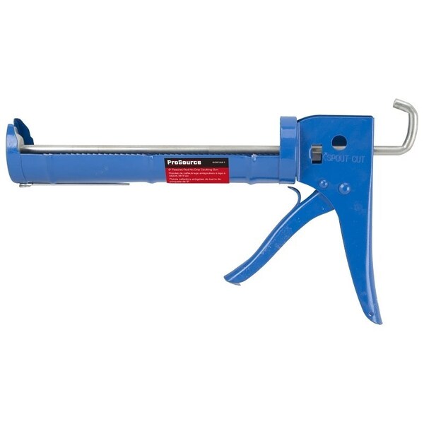 Prosource Heavy-Duty Caulk Gun, Steel, Blue - CT-904P
