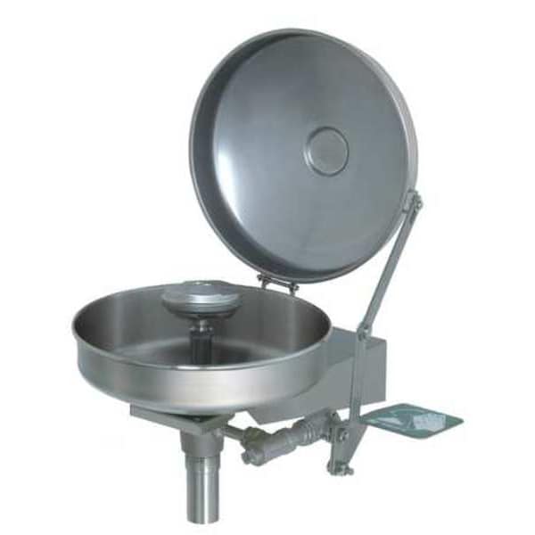Haws Plumbed Eyewash, Wall Mount, Plumbed, 13 in H., 15 in W - 7778B