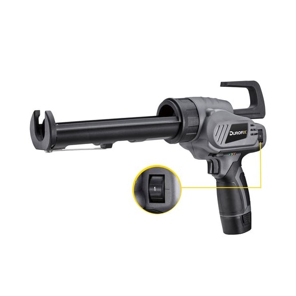 Durofix G12 Series Cordless Automatic Caulking Gun Kit for 10 oz. Cartridge. Bare tool only - RZ1230T