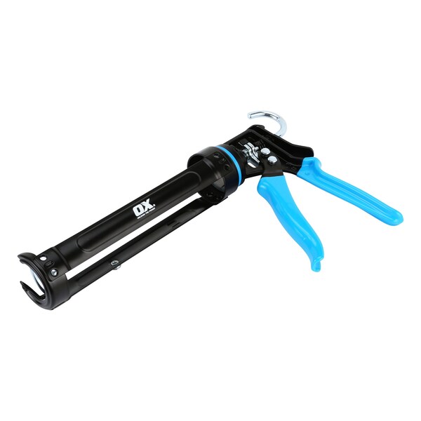 Ox Tools Pro 10-Ounce Heavy-Duty Caulk Gun, 12:1 Thrust Ratio - OX-P044410