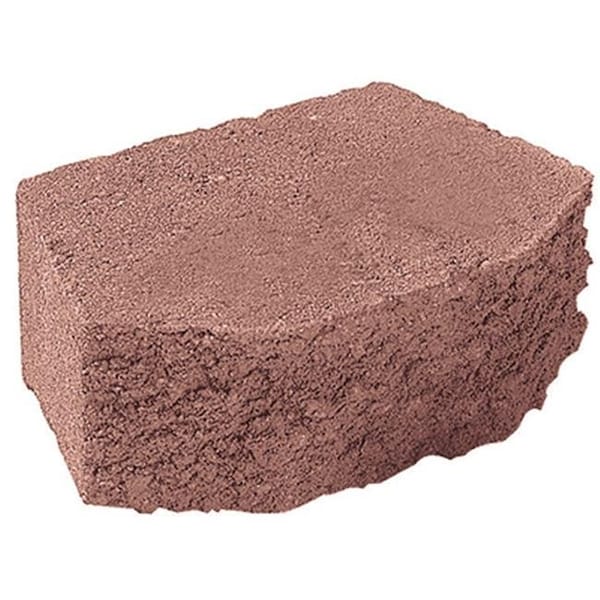 Oldcastle Oldcastle 178303 12 in. Castlewall Block - Red 126 Pieces - 178303
