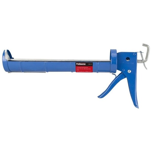 Prosource Heavy-Duty Caulk Gun, Steel, Blue - CT-314P