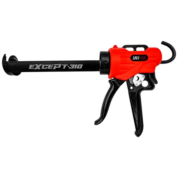 Irion-America 10oz Cartridge Caulking Gun with Dripless Switch, 19:1 Thrust Ratio - 200001