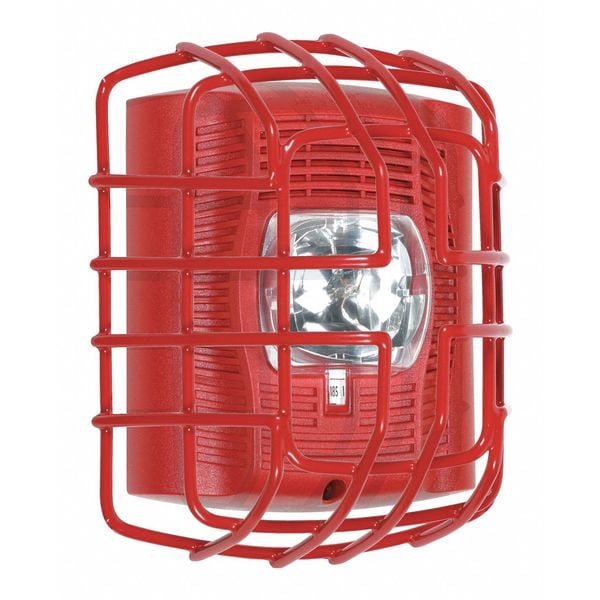Safety Technology International 9-ga wire cage protects horn/strobe/spkr - STI-9705-R