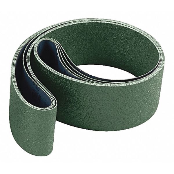 Scotch-Brite Sanding Belt, 37 in W, 75 in L, Non-Woven, Aluminum Oxide, Not Applicable Grit, Medium, SC-BL - 7100020439