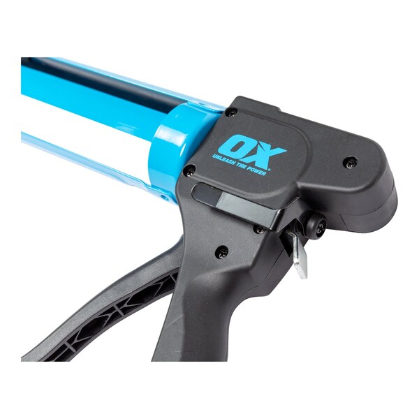 Ox Tools Pro 10-Ounce Rodless Caulk Gun, 7:1 Thrust Ratio - OX-P044910