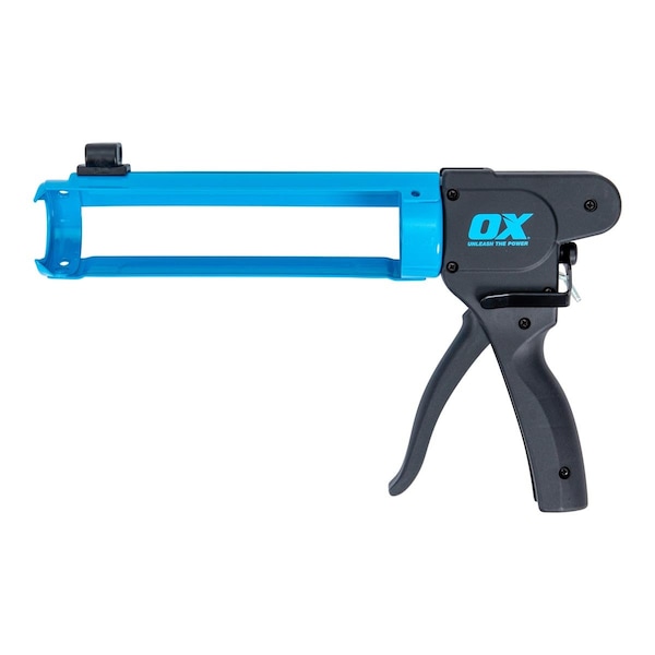 Ox Tools Pro 10-Ounce Rodless Caulk Gun, 7:1 Thrust Ratio - OX-P044910