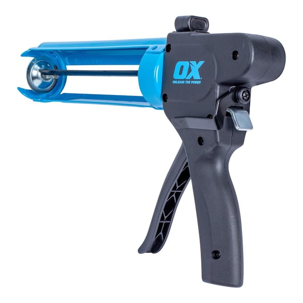 Ox Tools Pro 10-Ounce Rodless Caulk Gun, 7:1 Thrust Ratio - OX-P044910