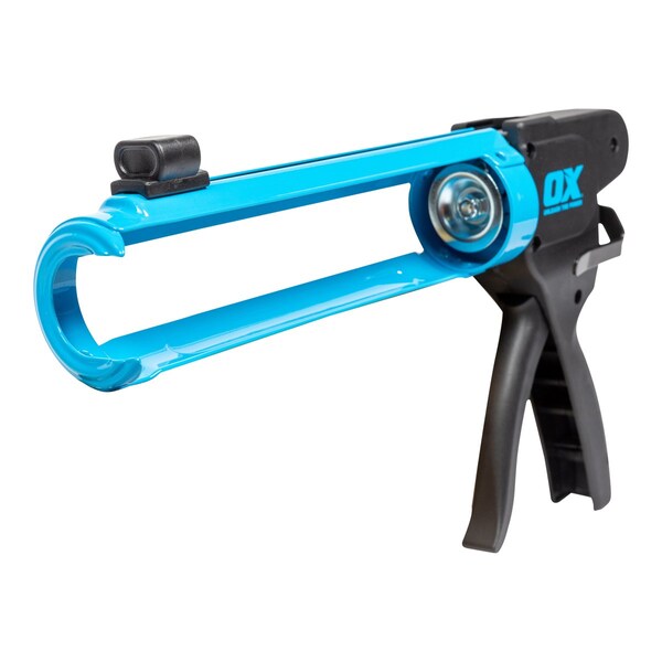 Ox Tools Pro 10-Ounce Rodless Caulk Gun, 7:1 Thrust Ratio - OX-P044910