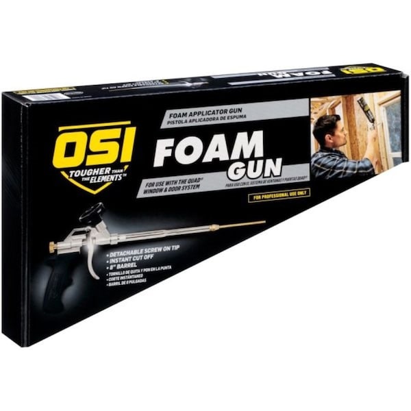 Osi OSI Quad Lightweight Metal Expanding Foam Foam Gun - 1413066