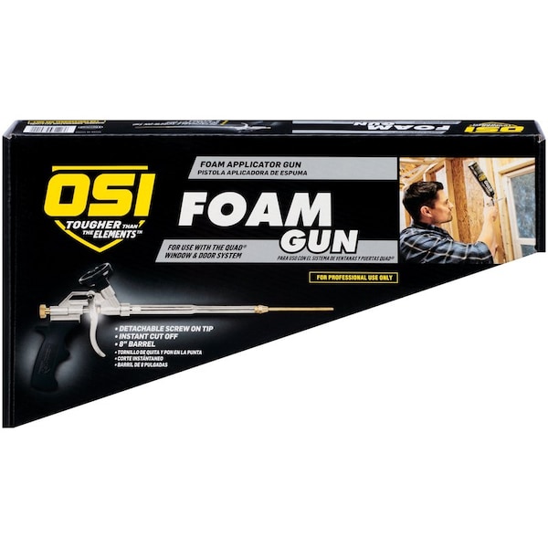 Osi OSI Quad Lightweight Metal Expanding Foam Foam Gun - 1413066