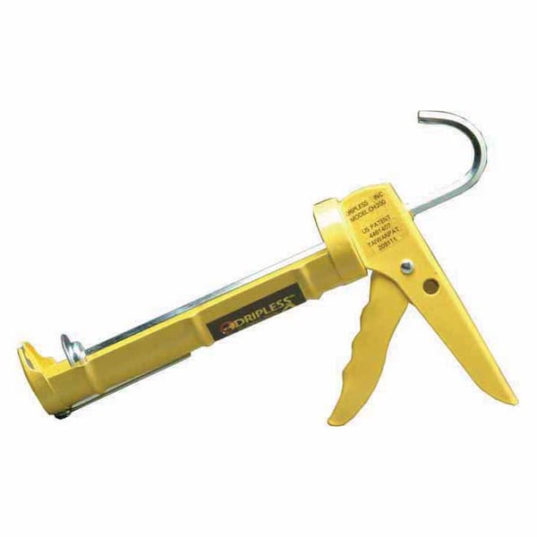 Dripless 1 Qt Contractor Grade Cradle Heavy Duty Ratchet Caulk Gun - CR400