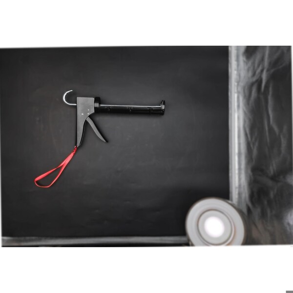 Irion-America Half Shell 10oz Cartridge Caulking Gun with Cutter - 558089