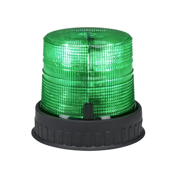 Federal Signal Spire(R) LED Beacon, Single Color - 100SR-G