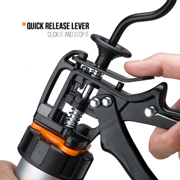 Jes Innovations 20 oz. 26:1 High-Thrust Sausage and Bulk Caulk Gun - SD26-20