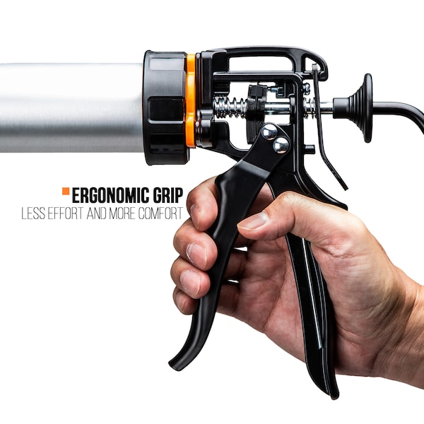 Jes Innovations 20 oz. 26:1 High-Thrust Sausage and Bulk Caulk Gun - SD26-20