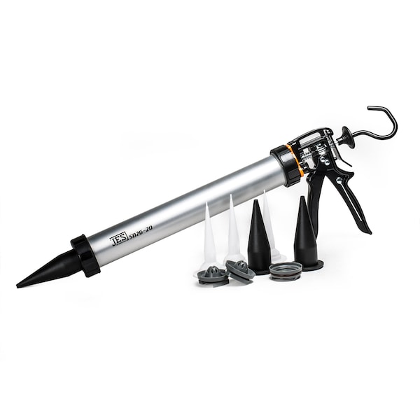Jes Innovations 20 oz. 26:1 High-Thrust Sausage and Bulk Caulk Gun - SD26-20