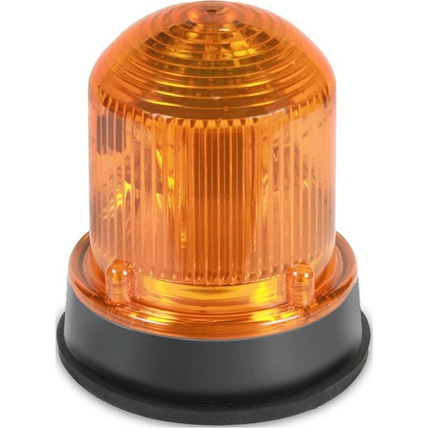 Edwards Signaling Warning Light, LED, 120VAC, Amber, 65 FPM - 125XBRMA120A