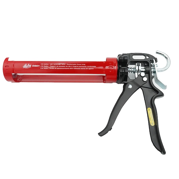 Malco 1/10 Gallon High Thrust Caulking Gun  26:1 Ratio Drive - CGC1