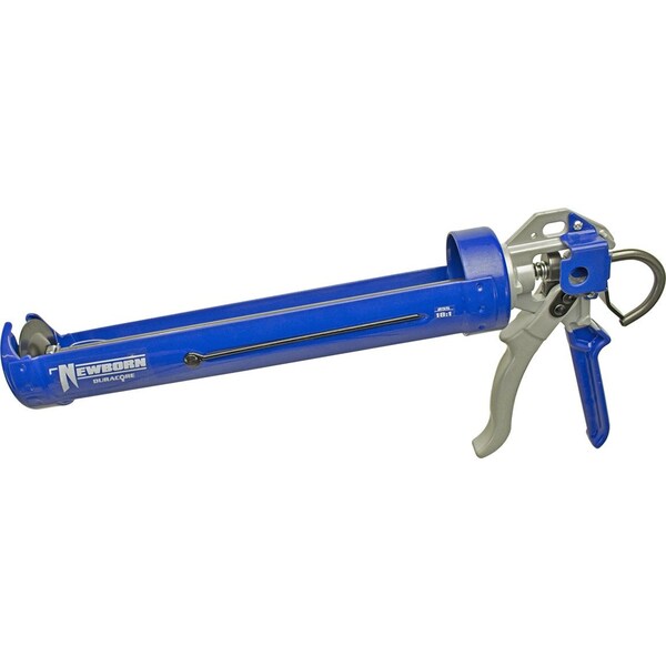 The Brush Man 32 Oz Jumbo Half-Barrel Metal Frame Caulk Gun 18:1 - CAULK 32-18-HB