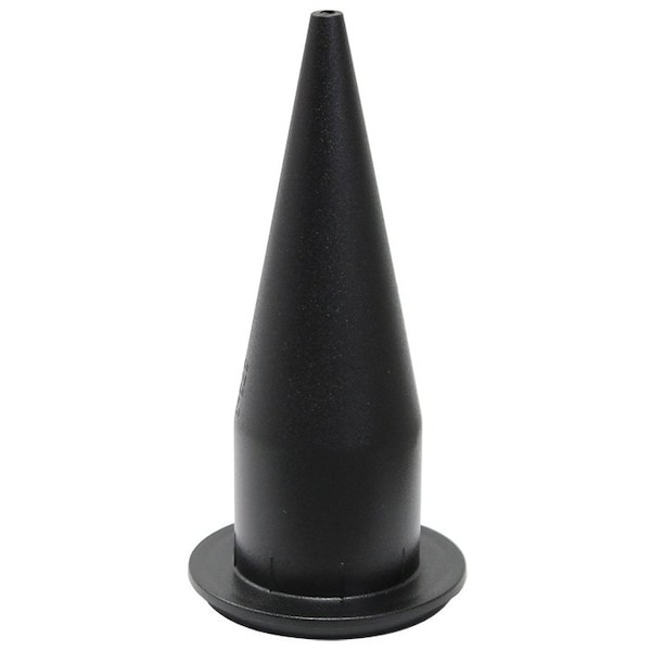 The Brush Man Repl Part - No Caulk 51001: Black Wide Cone Tip - CAU 0075