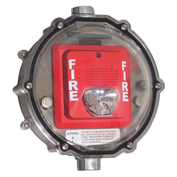 Safety Technology International Dome Heated For Strobe Nema4X, 240Vac Haz - STI-1229HTR240-HAZ