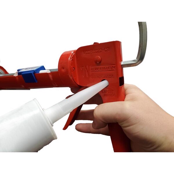 Newborn Newborn Professional Steel Drip Free Caulking Gun - 102D-CB