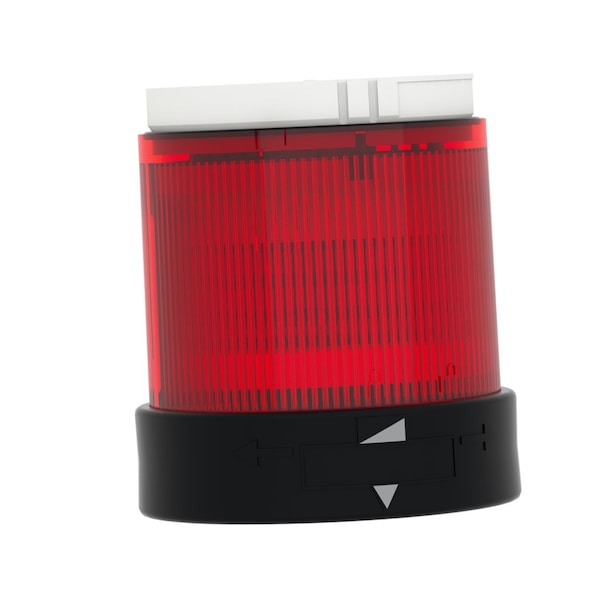Schneider Electric Indicator bank, Harmony XVB, illuminated unit, plastic, red, 70mm, steady, integral LED, 24V AC/DC - XVBC2B4