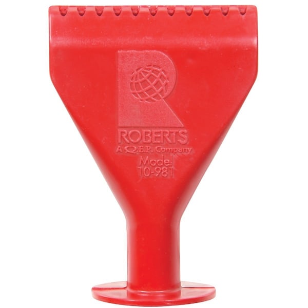 Roberts Snozzle 2-3/4 In. V-Notch Caulking Gun Adhesive Spreader - 10-981