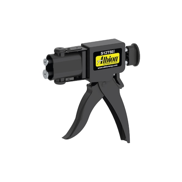 Albion Engineering Co 50ml S-Line Manual Multi-Component Cartridge Gun 1:1, 2:1 - S12T50I