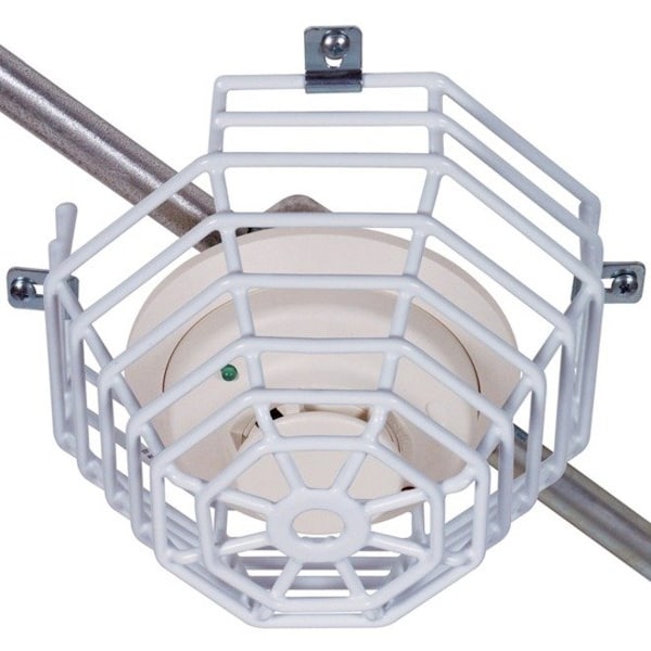 Safety Technology International Smoke Detector Guard, Steel Wire, Surface - STI-9605