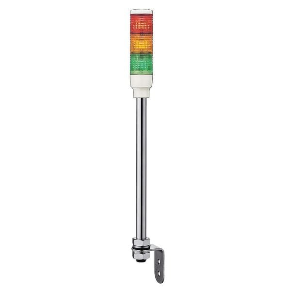 Schneider Electric Tower Light, Red, Orange, Grn, Support Tube - XVC4M3