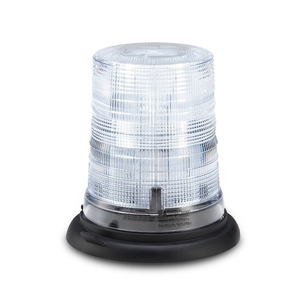 Federal Signal Spire(R) LED Beacon, Single Color - 100TS-W