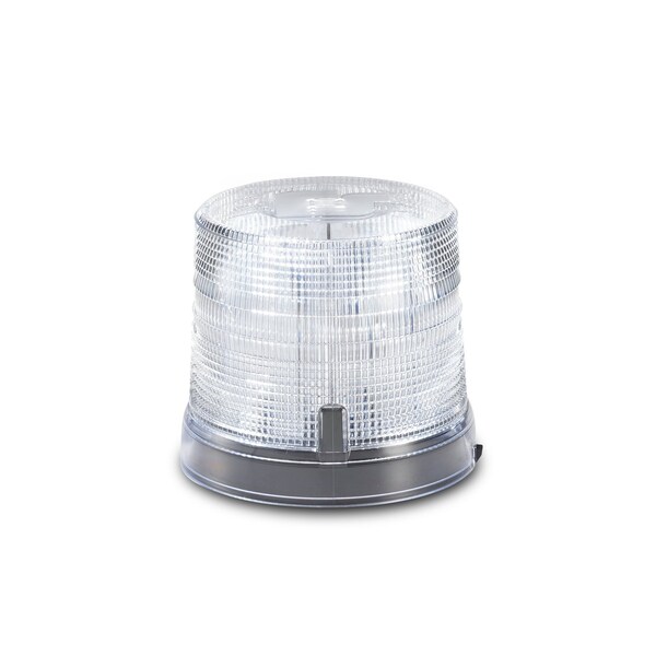 Federal Signal Spire(R) LED Beacon, Single Color - 100SC-W