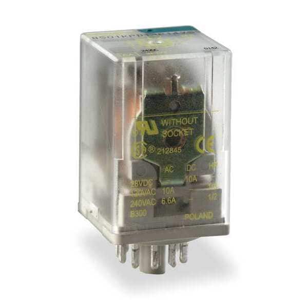 Relevador de propósito general de Schneider Electric, 120V AC Coil Volts, Octal, 8 Pines, DPDT - 8501KPR12P14V20