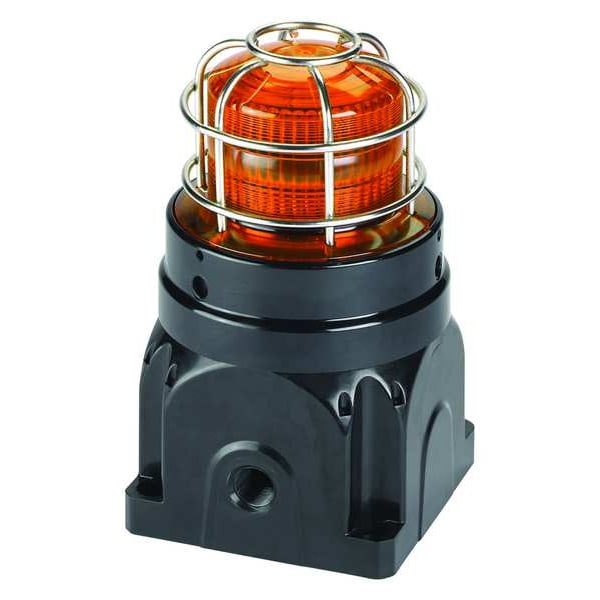 Federal Signal Strobe Light, Amber, FPM 60, Xenon, 0.45A - G-STR-120-D-A