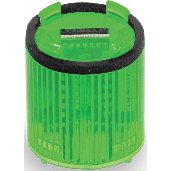 Edwards Signaling Tower Light LED, Steady, 24VDC, 36mm, Grn - 236LEDSG24AD