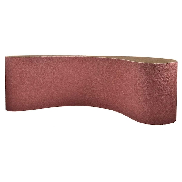 Superior Abrasives 2" W, 72" L, Aluminum Oxide, Brown - A018424