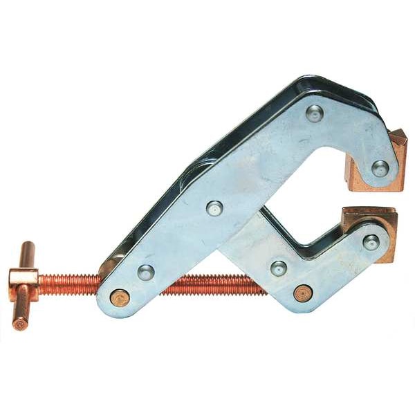 Kant-Twist T-Clamp, 9 In, 5-1/4 Throat, 2500 lb, Zinc - K090T