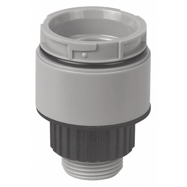 Werma Tower Adapter, IP66, 40mm dia., 1-13/16" H - 63072000