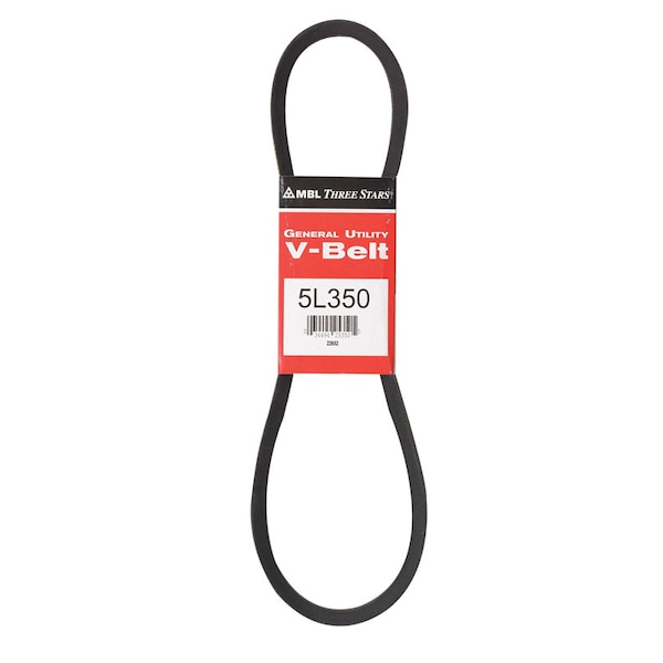 Mbl Mitsuboshi FHP General Utility V-Belt 0.63 in. W X 35 in. L For Fractional Horsepower Motors - 5L350A