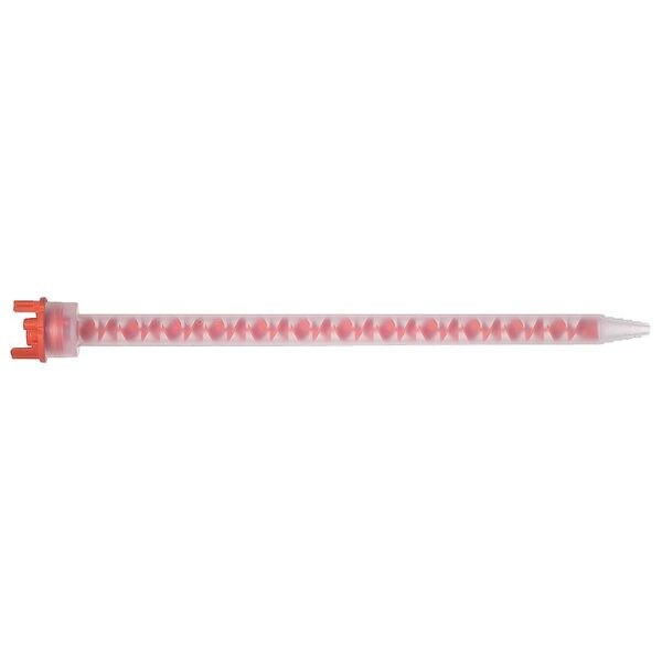 Loctite Mixing Nozzle, Disposable, 9 13/64 in Length, Polyethylene, Orange, 10 PK - 1084255