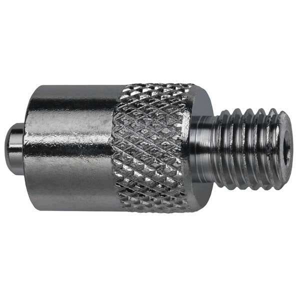 Zoro Select Male Luer 1/4-28, Male, 303 Stainless Steel, Silver - G519