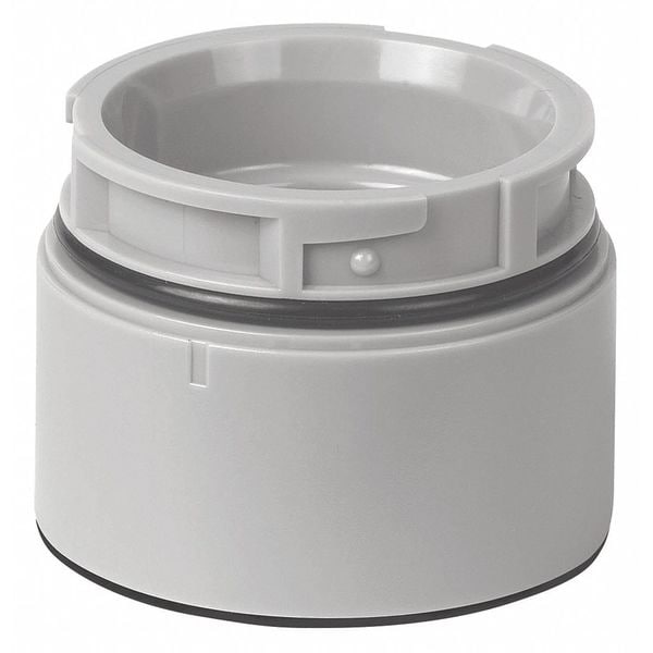 Werma Tower Adapter, IP66, 40mm dia., 1-9/64" H - 63071000