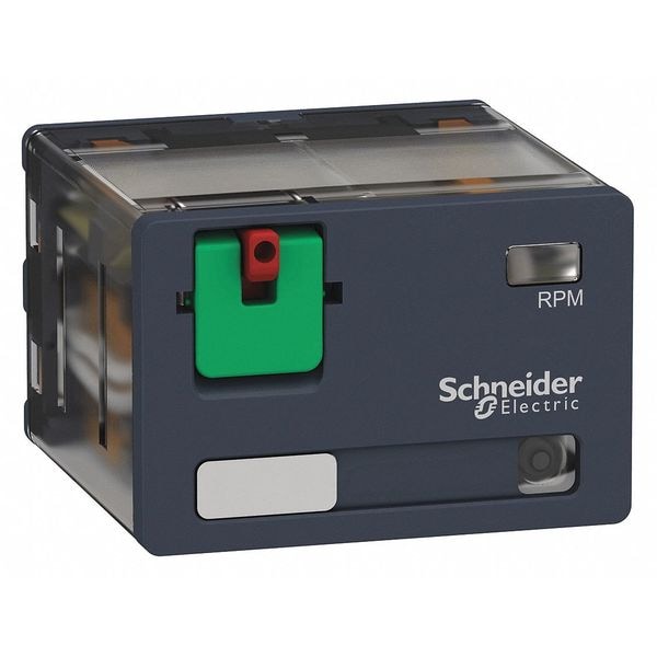 Relevador de propósito general Schneider Electric, 120V AC volts de bobina, cuadrado, 14 pines, 4PDT - RPM42F7