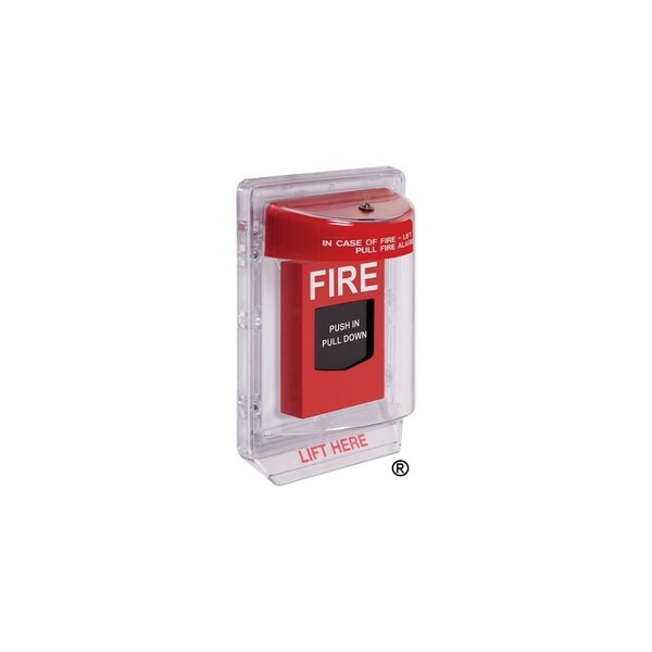 Safety Technology International STOPPER II WITH OUT HORN, RED HOUSING - 516045