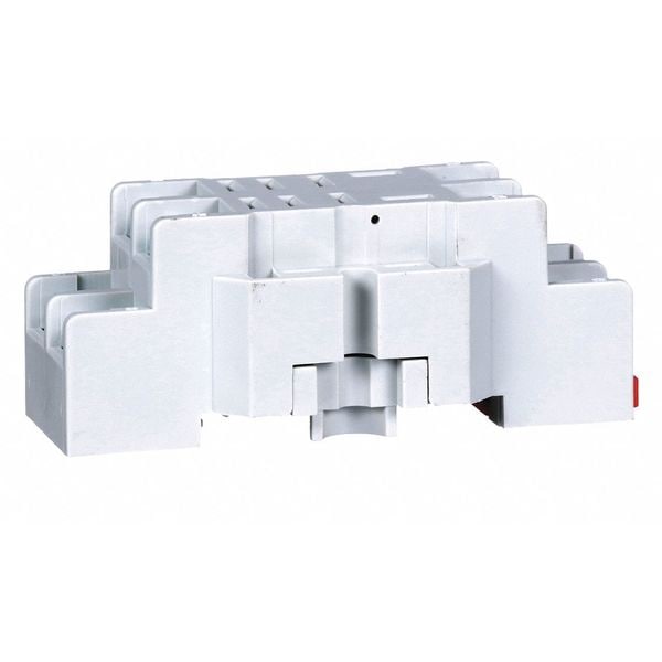 Schneider Electric Rly Scket, Estándar, Cuadrado, 8 Pines, Riel DIN - 8501NR42