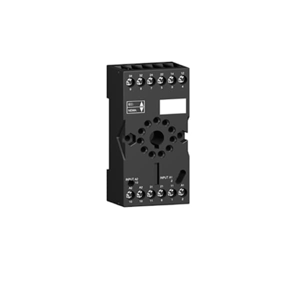Schneider Electric Socket, Relés electromecánicos Harmony, para relés RUMC3, 10A, conectores de tornillo, contacto mixto - RUZC3M