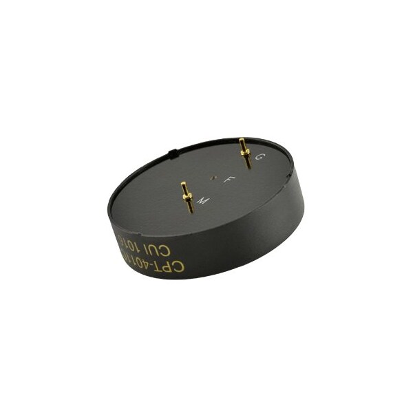 Cui Devices Buzzer 40Mm Round 11Mm Deep P 3.25Khz 60V Through - CPT-4011C-600